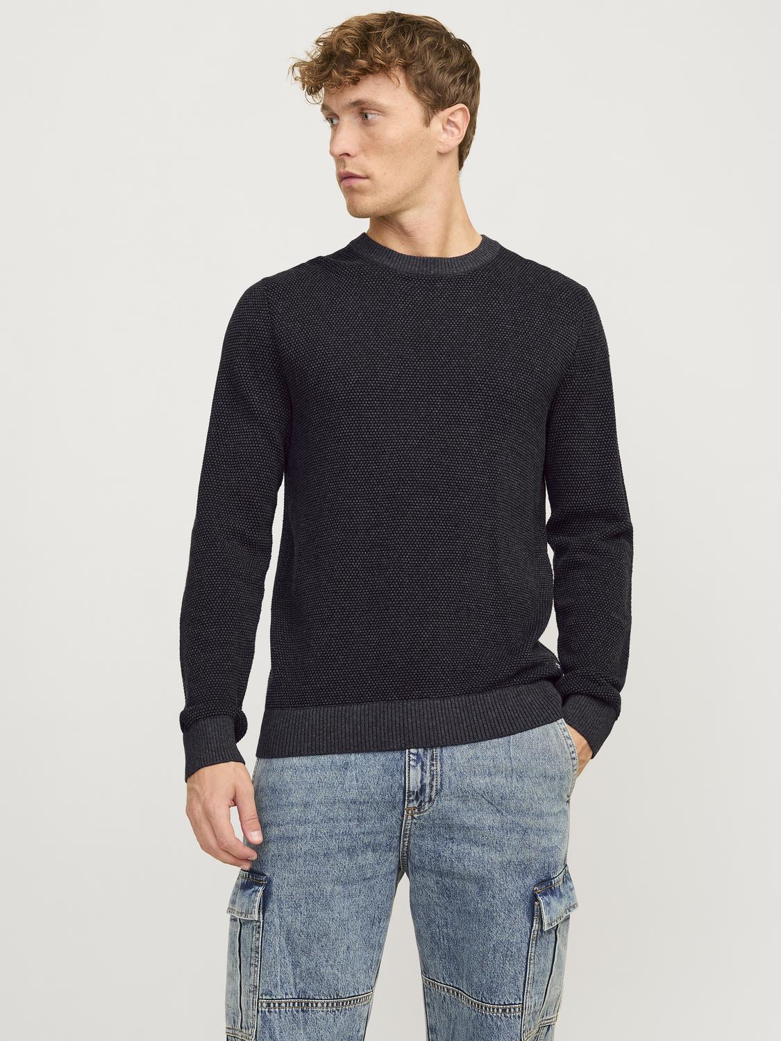 JJEGLOBE KNIT CREW NECK